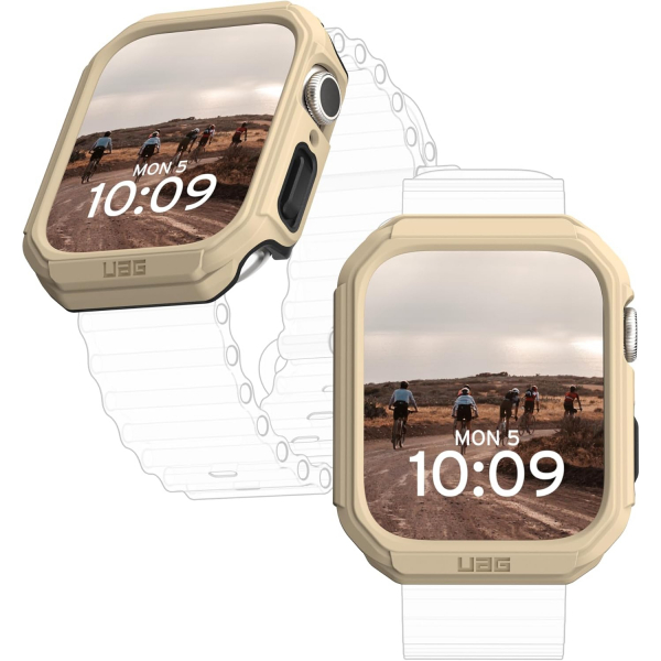 UAG Apple Watch 9/8/7 45 mm Bumper K�l�f-Dune Black