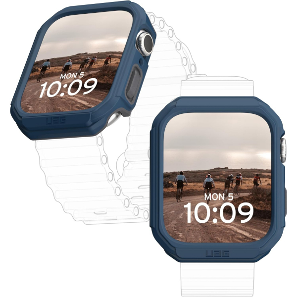 UAG Apple Watch 9/8/7 45 mm Bumper K�l�f-Mallard Silver