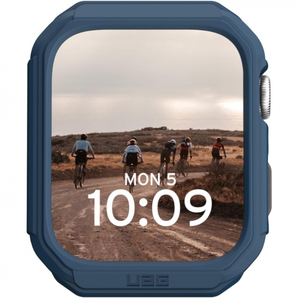 UAG Apple Watch 9/8/7 45 mm Bumper K�l�f-Mallard Silver