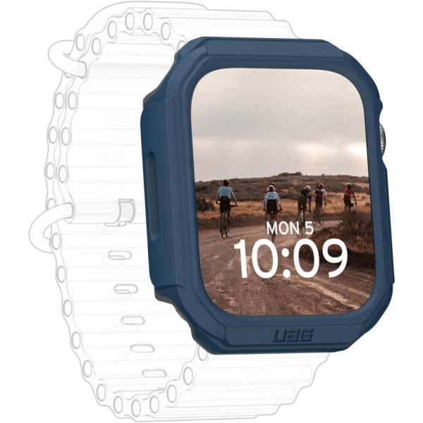 UAG Apple Watch 9/8/7 45 mm Bumper K�l�f-Mallard Silver