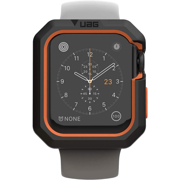 UAG Apple Watch 6/5/4/SE 2/SE 40mm Bumper Klf-Black Orange
