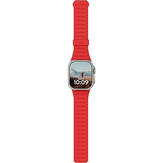 UAG Apple Watch Ultra 4 �ift Tarafl� Silikon Kay��-Ash Active Lava
