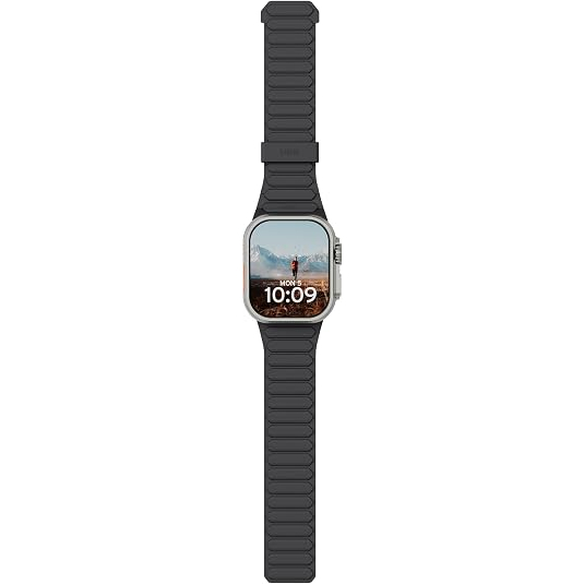 UAG Apple Watch Ultra 4 �ift Tarafl� Silikon Kay��-Ash Active Lava