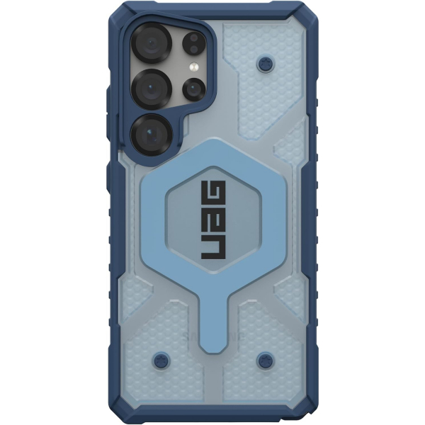 UAG Samsung Galaxy S25 Ultra Pathfinder Clear Klf-Blues Lanyard 