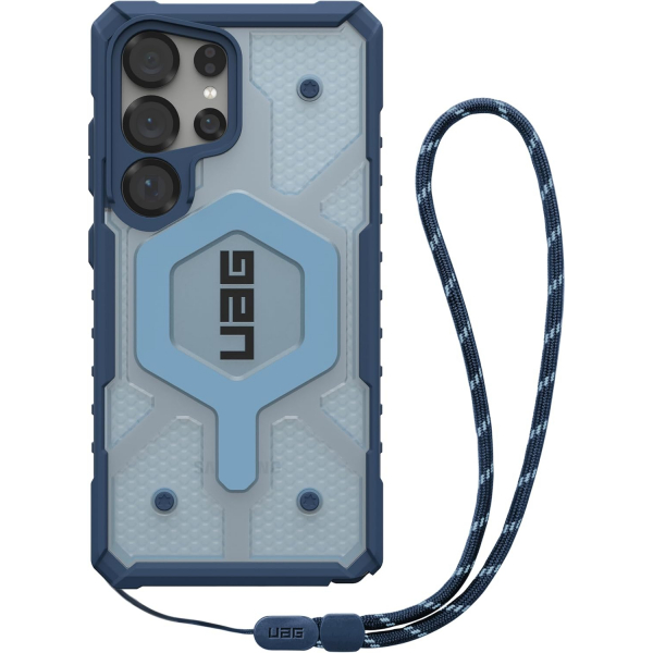 UAG Samsung Galaxy S25 Ultra Pathfinder Clear Klf-Blues Lanyard 