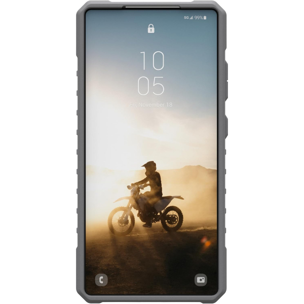 UAG Samsung Galaxy S25 Ultra Pathfinder Clear Klf-Neon Lanyard 