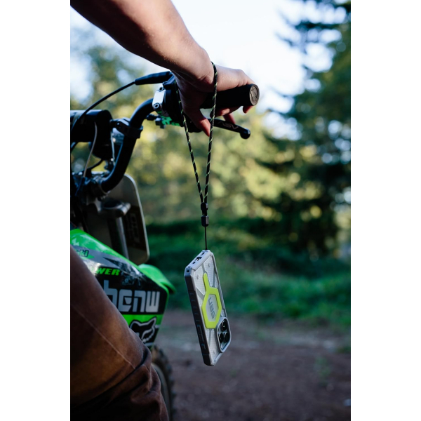 UAG Apple iPhone 16 Pro Max Pathfinder Clear Klf-Neon Lanyard 