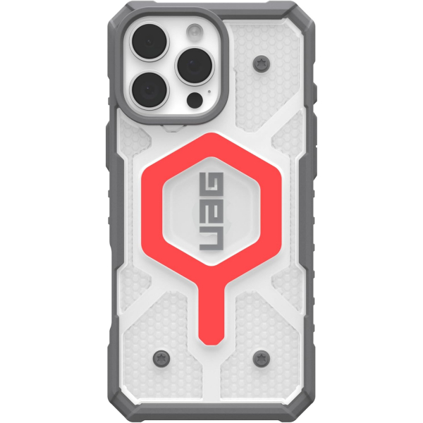 UAG Apple iPhone 16 Pro Max Pathfinder Clear Klf-Lava Paracord 