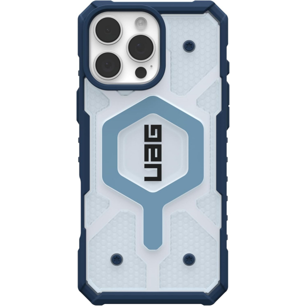 UAG Apple iPhone 16 Pro Max Pathfinder Clear Klf-Blues Lanyard 