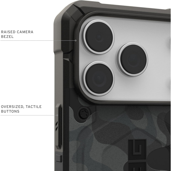 UAG Apple iPhone 17 Pro Pathfinder K�l�f-Midnight Camo