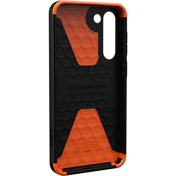 UAG Civilian Serisi Samsung Galaxy S23 Plus Klf (MIL-STD-810G)-Black