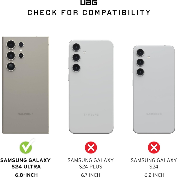 UAG Civilian Serisi Samsung Galaxy S24 Ultra Klf -Olive Drab
