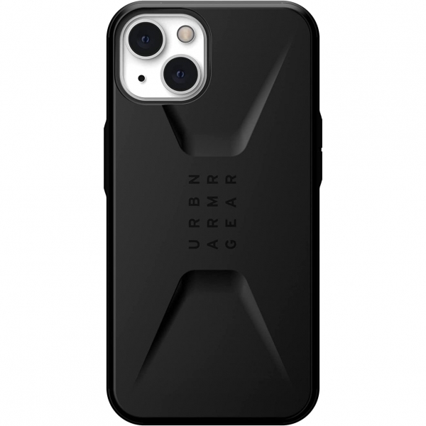 UAG Civilian Serisi iPhone 13 Darbeye Dayankl nce Klf (MIL-STD-810G)-Black