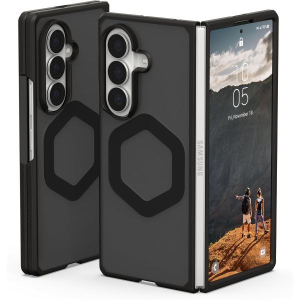 UAG Galaxy Z Flip 8 Ultra MagSafe Askeri Korumal� K�l�f-Ash