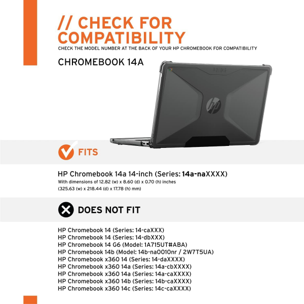 UAG HP Chromebook 14A Uyumlu Klf (14 in)