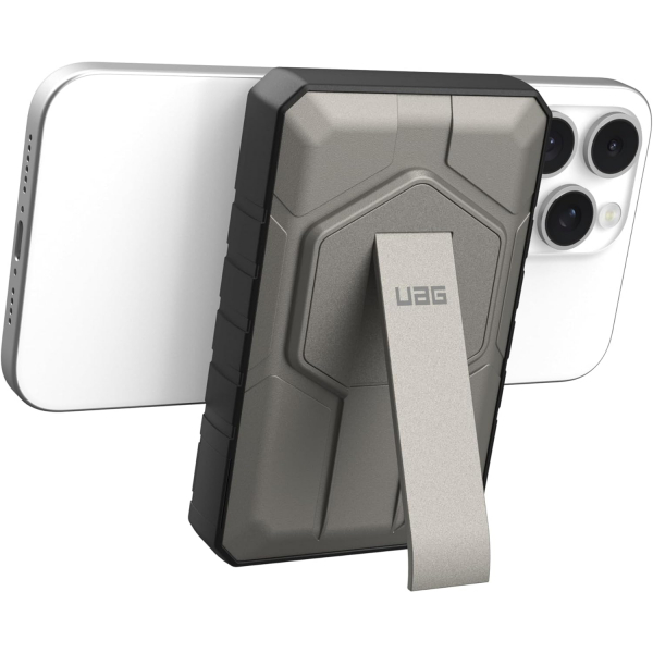 UAG Manyetik Kablosuz Tanabilir arj Cihaz-Black Titanium