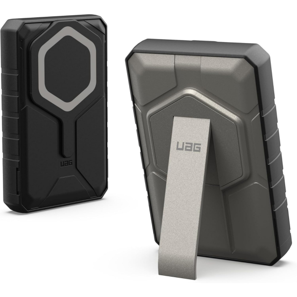 UAG Manyetik Kablosuz Tanabilir arj Cihaz-Black Titanium