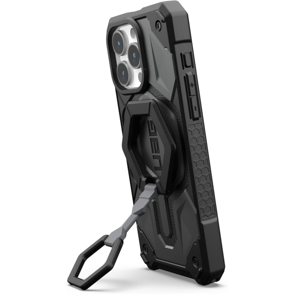 UAG Manyetik Telefon Stand-Black Silver 