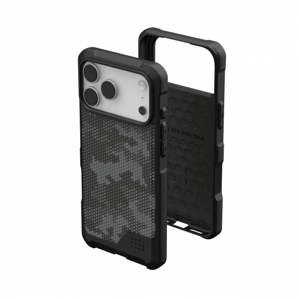 UAG Metropolis LT iPhone 18 Pro Max K�l�f-Micro Hex Camo Graphite