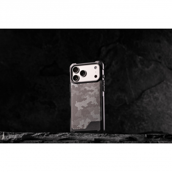 UAG Metropolis LT iPhone 18 Pro Max K�l�f-Micro Hex Camo Graphite