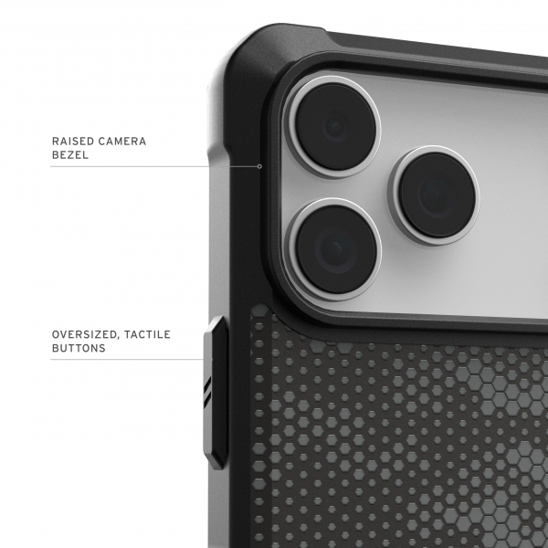 UAG Metropolis LT iPhone 18 Pro Max K�l�f-Micro Hex Camo Graphite