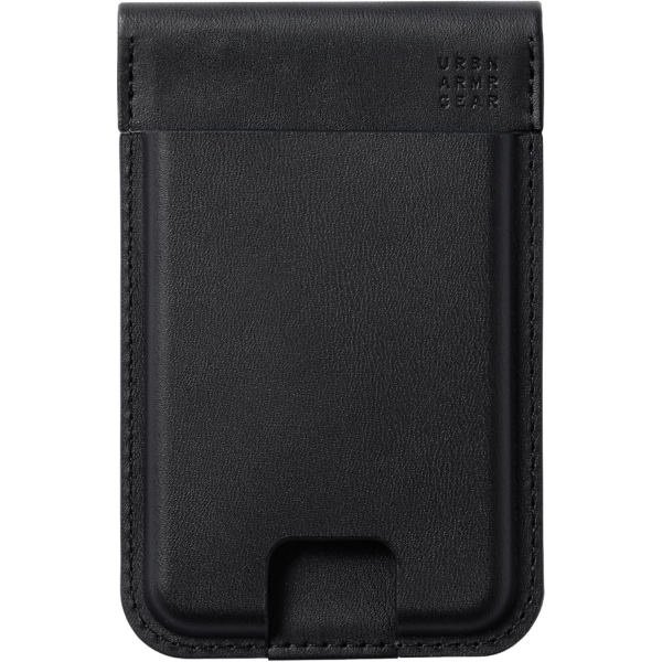 UAG Metropolis Manyetik Czdan Stand-Leather Black 