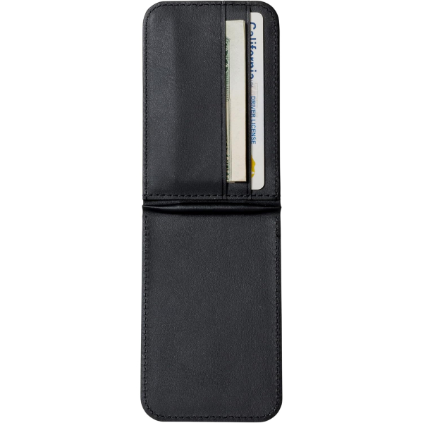 UAG Metropolis Manyetik Czdan Stand-Leather Black 