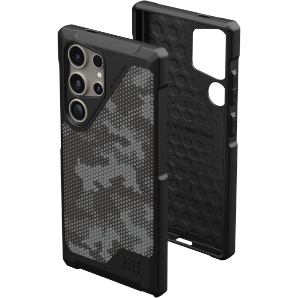 UAG Metropolis Serisi Galaxy S24 Ultra Klf-Camo Graphite