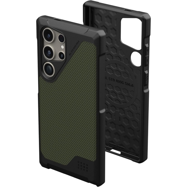 UAG Metropolis Serisi Galaxy S24 Ultra Klf-Kevlar Olive