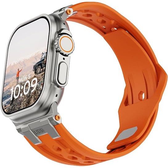 UAG Monarch Apple Watch Ultra 4 Kay��-Orange Titanium