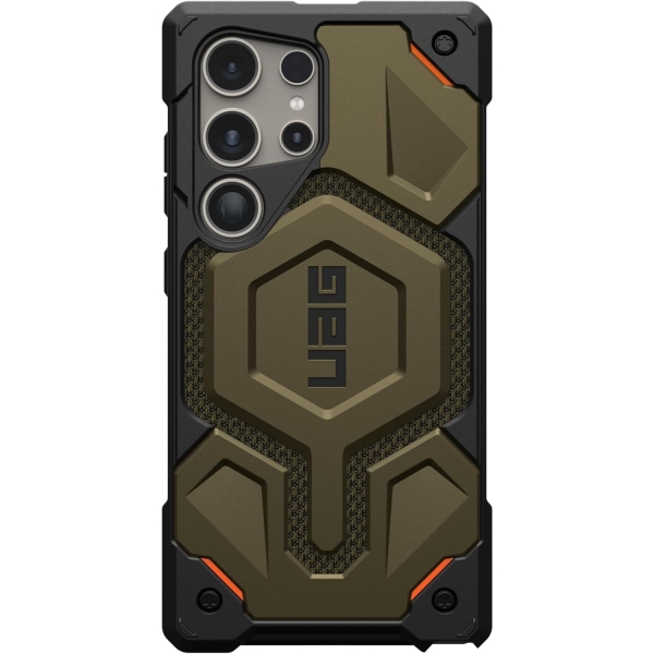 UAG Monarch Galaxy S24 Ultra Darbeye Dayankl Klf -Kevlar Element Green