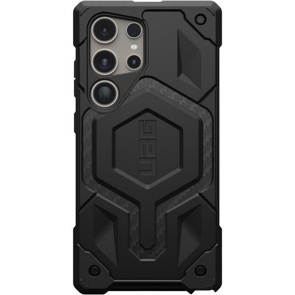 UAG Monarch Galaxy S24 Ultra Darbeye Dayankl Klf -Carbon Fiber