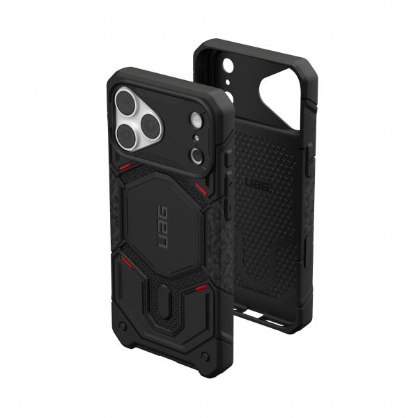UAG Monarch Pro Kevlar iPhone 18 Pro Max K�l�f-Kevlar Black