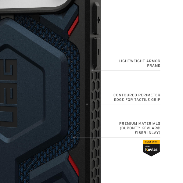 UAG Monarch Pro Kevlar iPhone 18 Pro Max Manyetik K�l�f-Kevlar Mallard