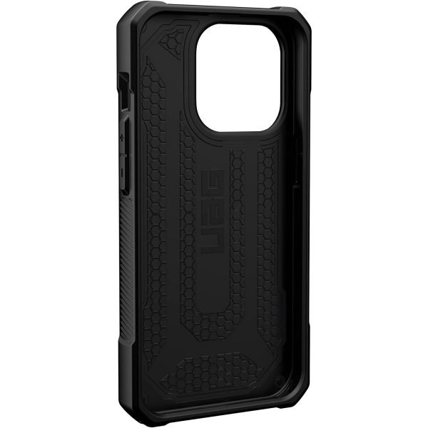 UAG Monarch Serisi iPhone 14 Pro Max Darbeye Dayankl Bumper Klf (MIL-STD-810G)-Black