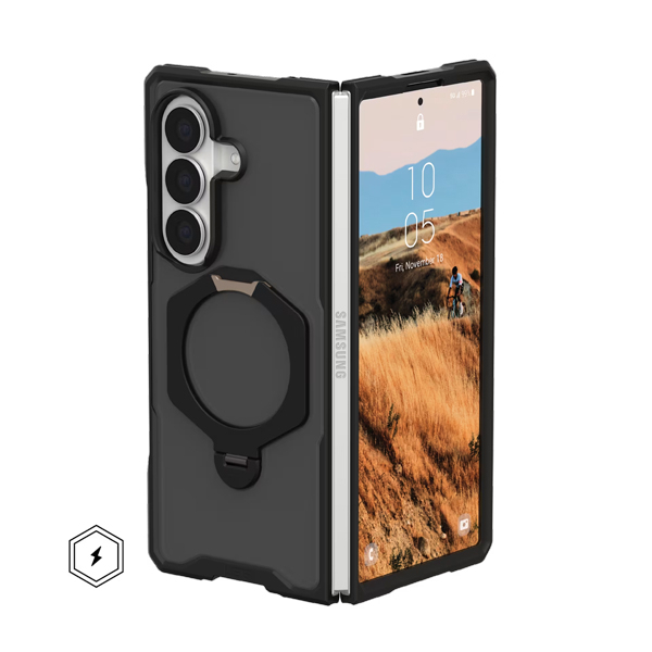 UAG Mouve Series Galaxy Z Fold 8 Ultra MagSafe K�l�f-Ash