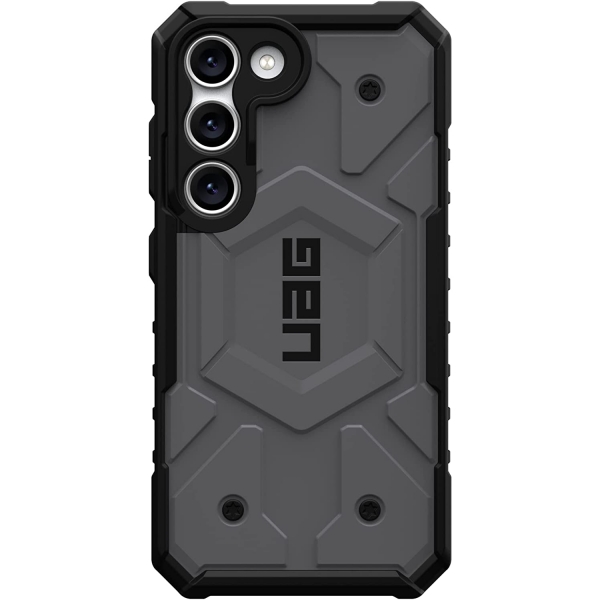 UAG Pathfinder Serisi Galaxy S23 Plus Darbeye Dayankl Klf (MIL-STD-810G)-Silver