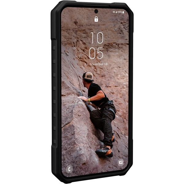 UAG Pathfinder Serisi Galaxy S23 Plus Darbeye Dayankl Klf (MIL-STD-810G)-Black