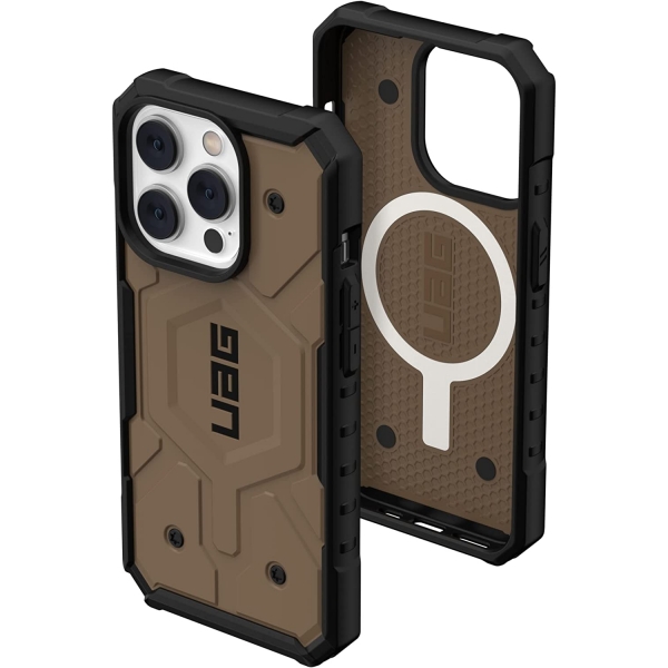 UAG Pathfinder Serisi iPhone 14 Pro Max Darbeye Dayankl Klf (MIL-STD-810G)-Dark Earth