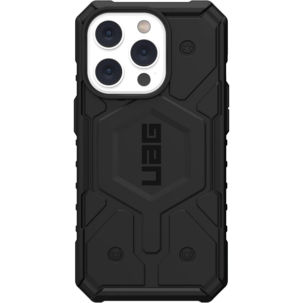 UAG Pathfinder Serisi iPhone 14 Pro Max Darbeye Dayankl Klf (MIL-STD-810G)-Silver