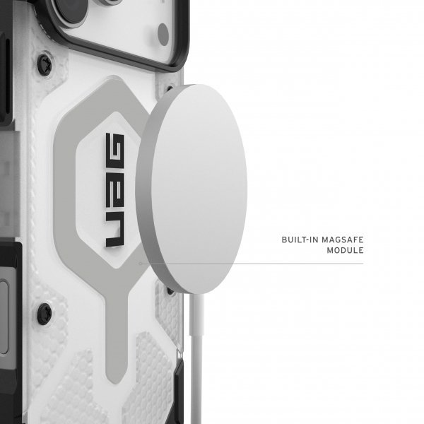 UAG Pathfinder iPhone 18 Pro Max �effaf K�l�f-Ice/Silver
