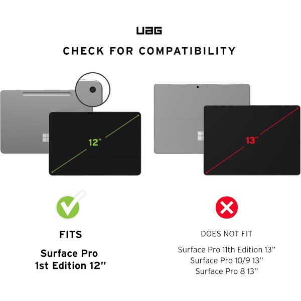UAG Microsoft Surface Pro 12 Plasma Klf 