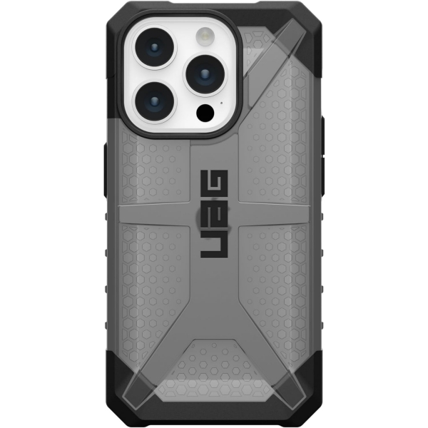 UAG Plasma Serisi Apple iPhone 15 Pro Klf (MIL-STD-810G)-Ash