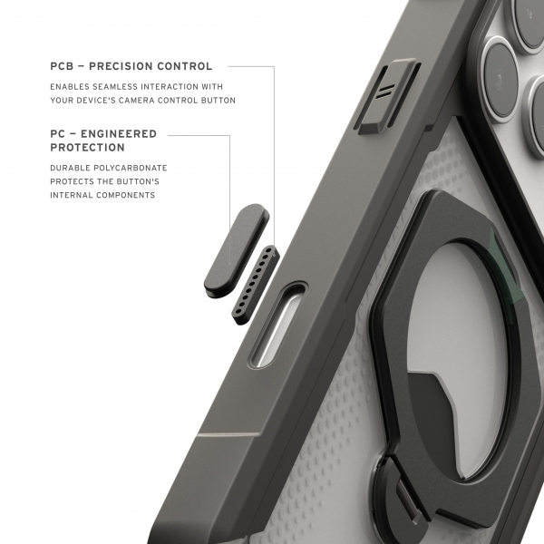 UAG Plasma XTE 360 iPhone 18 Pro Max Standl� K�l�f-Black/Clear