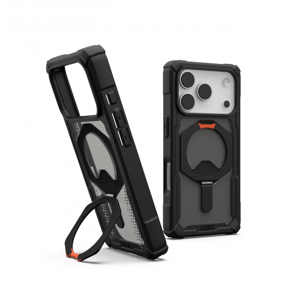 UAG Plasma XTE iPhone 18 Pro Metal Standl� K�l�f-Black/Pop Orange