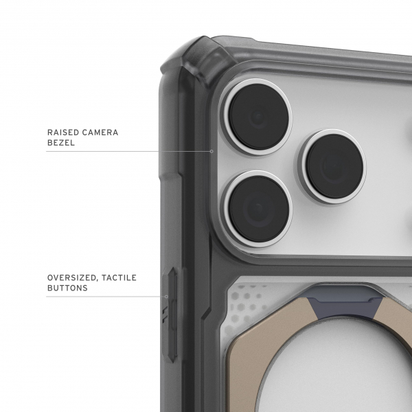 UAG Plasma XTE iPhone 18 Pro Metal Standl� K�l�f-Ash/Titanium