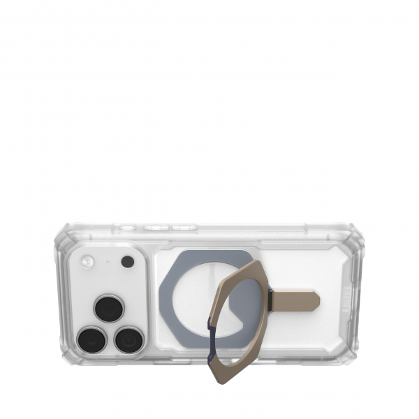 UAG Plasma XTE iPhone 18 Pro Metal Standl� K�l�f-Clear/Titanium