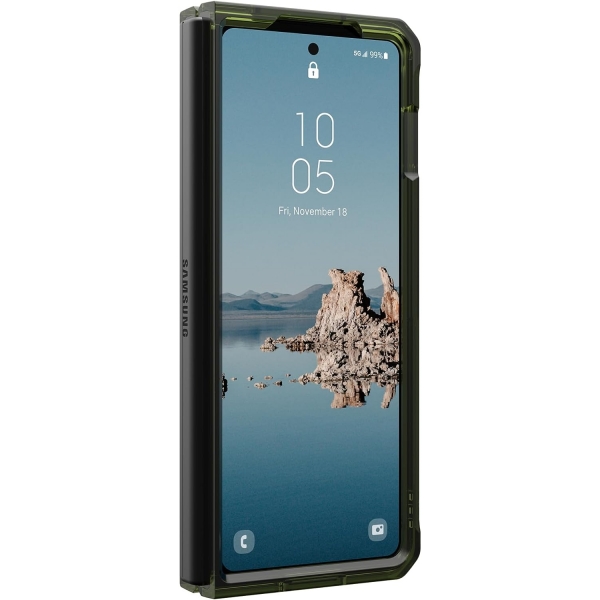 UAG Plyo Pro Serisi Galaxy Z Fold 5 Klf(MIL-STD-810G)-Olive Space Grey