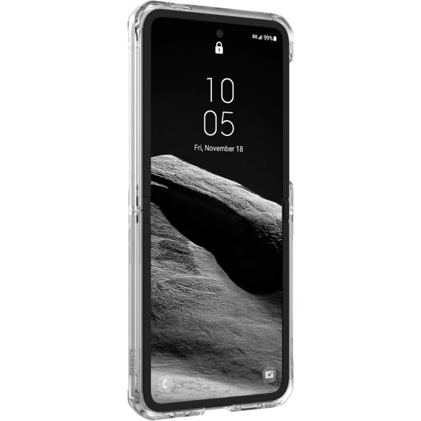 UAG Plyo Pro Galaxy Z Flip 6 Klf (MIL-STD-810G)-Ice Silver