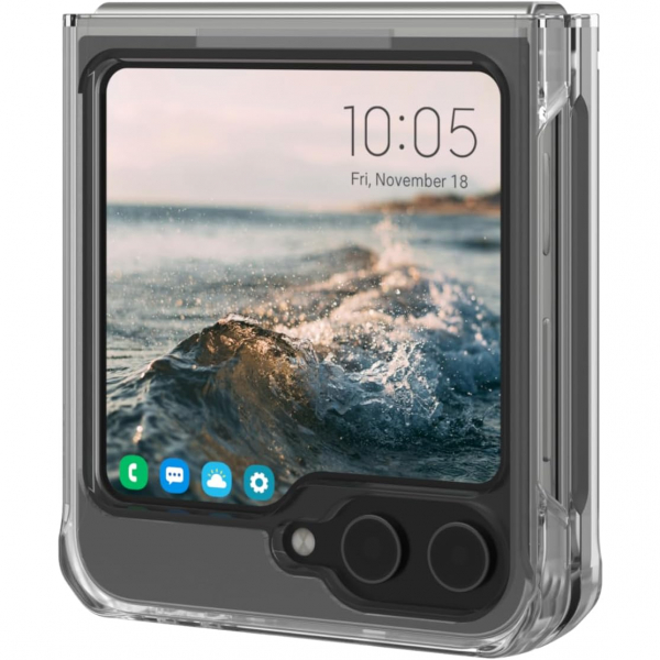 UAG Plyo Pro Galaxy Z Flip 6 Klf (MIL-STD-810G)-Ice